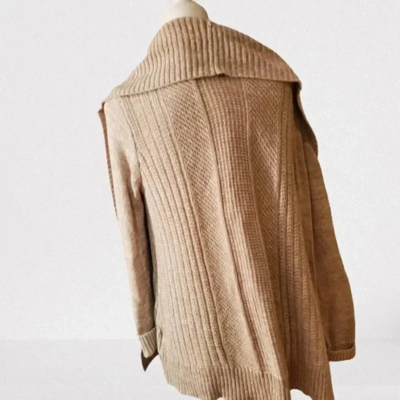 CHARTER Club cardigan/coat/jacket in creamy tan Size XLP - Picture 2 of 4